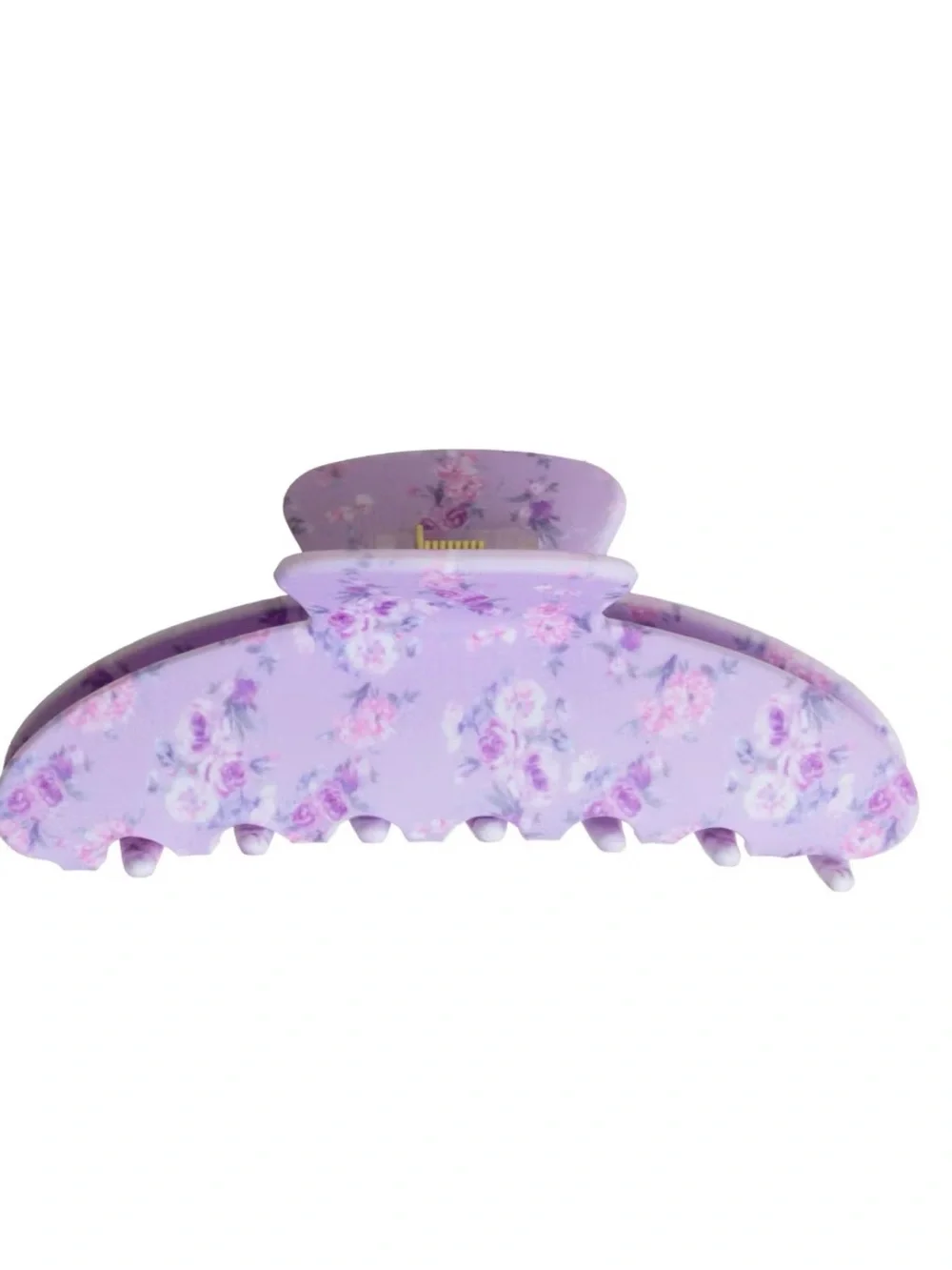 💜 🎯 LoveShackFancy x Target – Goody Happy Thoughts Large Claw Clip 1CT Hibiscus
